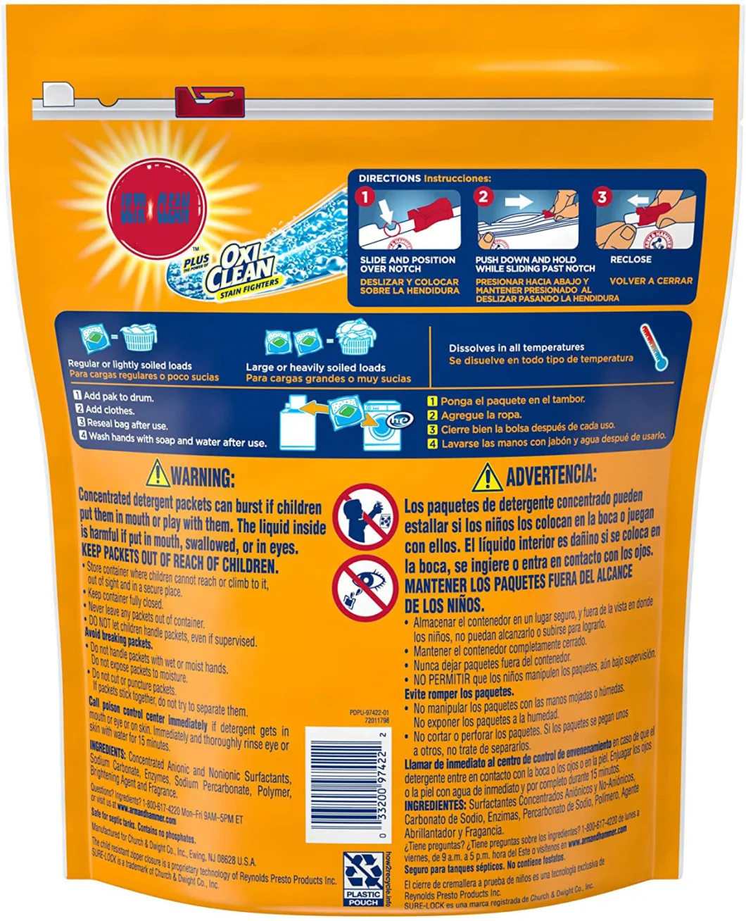 1kg OEM Chemical Formula Packaging of Detergent Powder