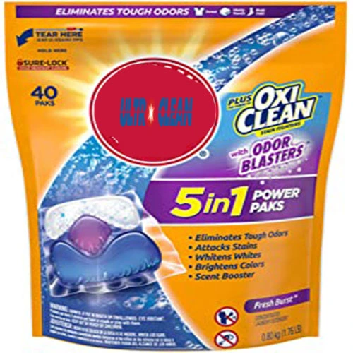 1kg OEM Chemical Formula Packaging of Detergent Powder