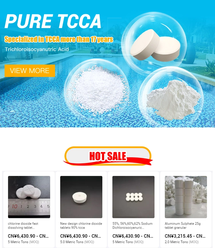 Factory Price High Quality Multi-Function Swimming Pools & SPA Effervescent Tablet TCCA