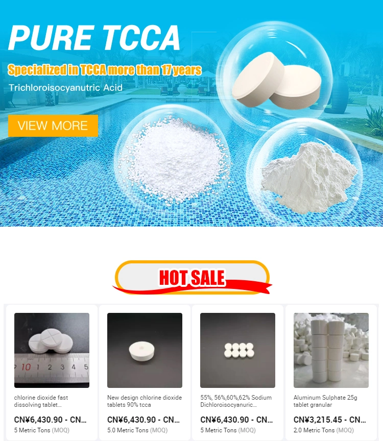 Swimming Pool Chlorine 90% 200g Tablet Granular Powder TCCA